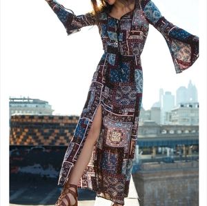 Updated: Printed maxi dress